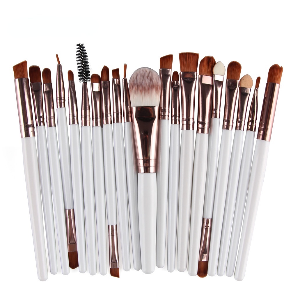Set 20 Cọ Trang Điểm Hai Đầu Chuyên Nghiệp Cho Nữ
