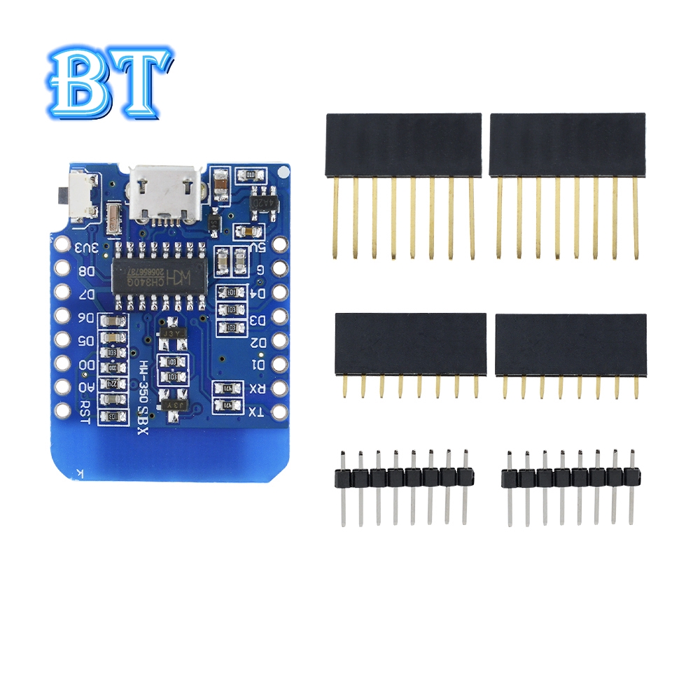 Bảng Mạch Phát Triển Esp8266 Esp-12 Esp-12F Ch340G Ch340 Micro Usb Dành Cho Arduino Wemos D1 Mini V2 Iot Board 3.3v