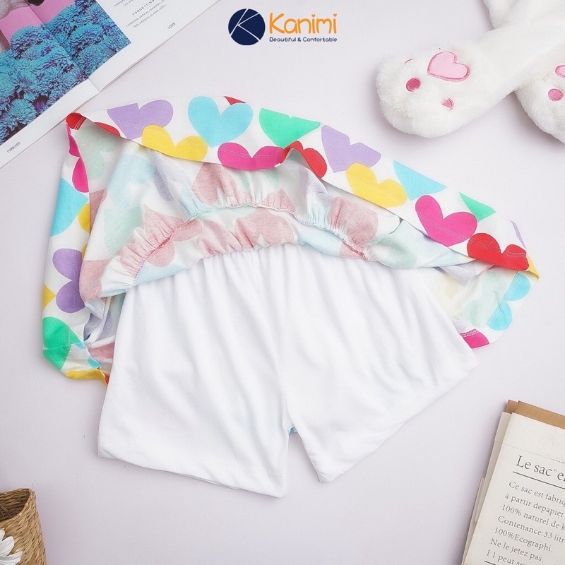 Bộ sát nách bé gái kèm chân váy size đại 4-14 tuổi [18-48kg] [Shop mẹ Bob 86]