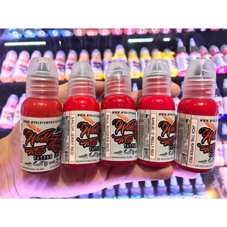 Mực xăm màu đỏ WorldFamous 1oz