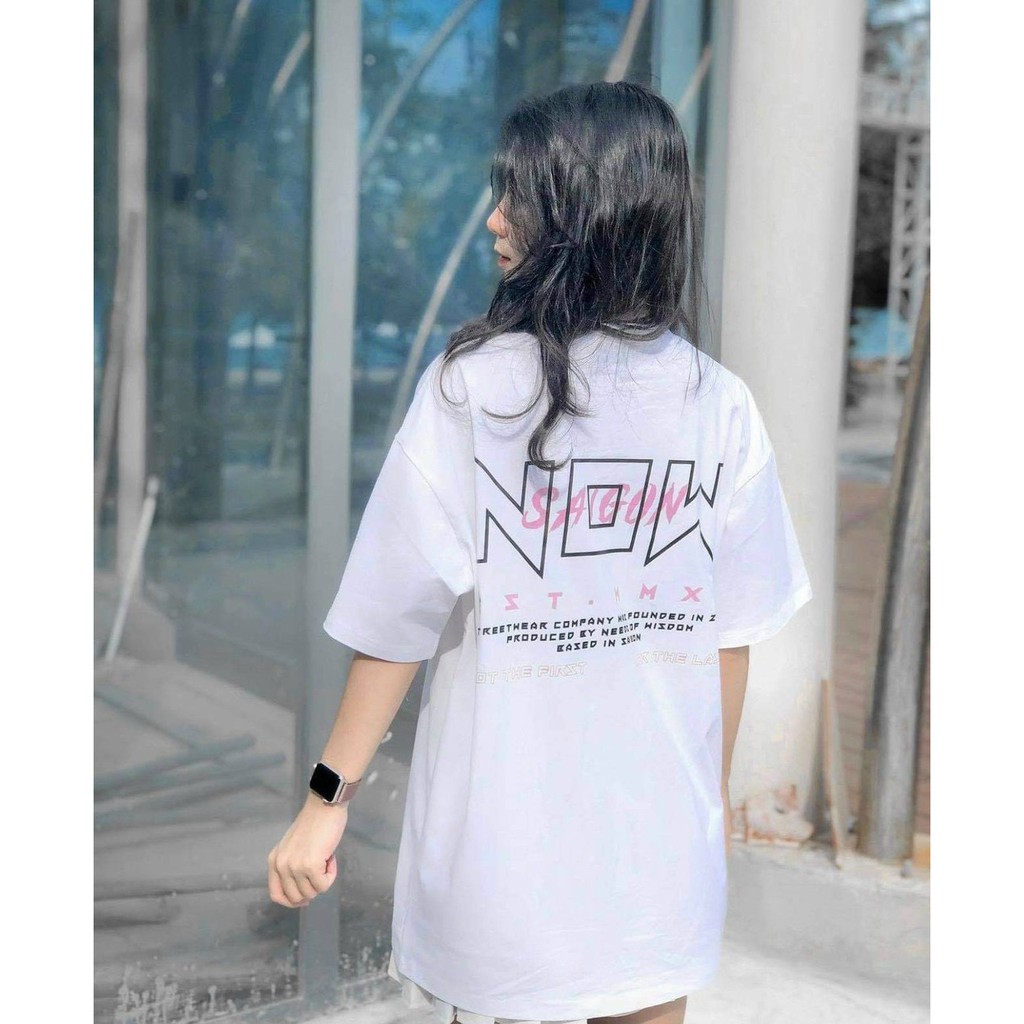 Áo Thun Local Brand Now Saigon Nam Nữ Tay Lỡ Oversize Unisex Full Mạc | BigBuy360 - bigbuy360.vn