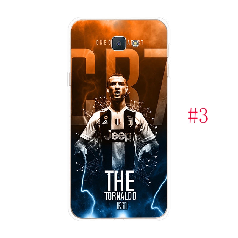 Ốp điện thoại Silicone TPU mềm in hình C.Ronaldo Messi cho Samsung Galaxy J2 J5 J7 Prime J1 2016 J1Mini