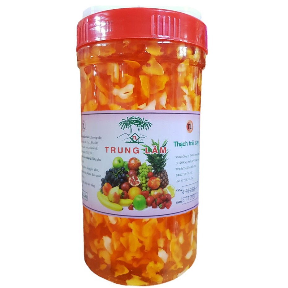 Thạch Cá Heo 3D Trung Lâm 2.5kg