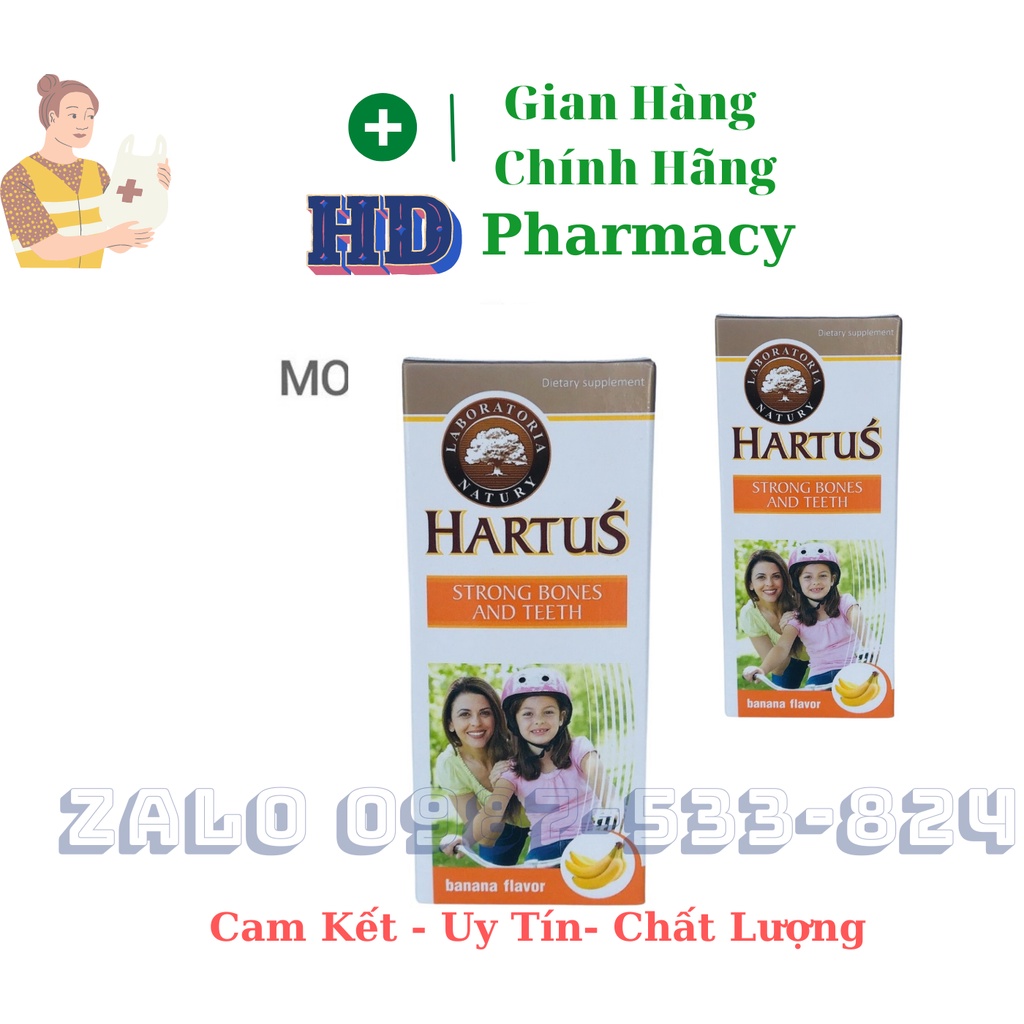 Hartus Canxi Nhập Khẩu Châu Âu- Bổ Sung Canxi, Cho Trẻ Từ 4 Tháng Tuổi