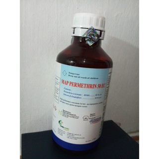 Thuốc diệt muỗi Permethrin 50EC Anh Quốc chai 1 lít