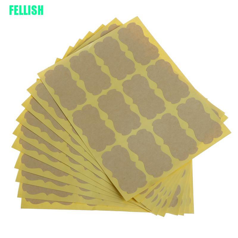 Bộ 120 Miếng Dán Trang Trí Hộp Quà Phong Cách Vintage