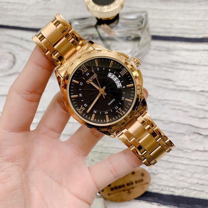 [COMBO 4 MÓN] Đồng hồ nam SKMEI tặng ví da ,kính mắt thời trang chống UV 400 Dây lưng