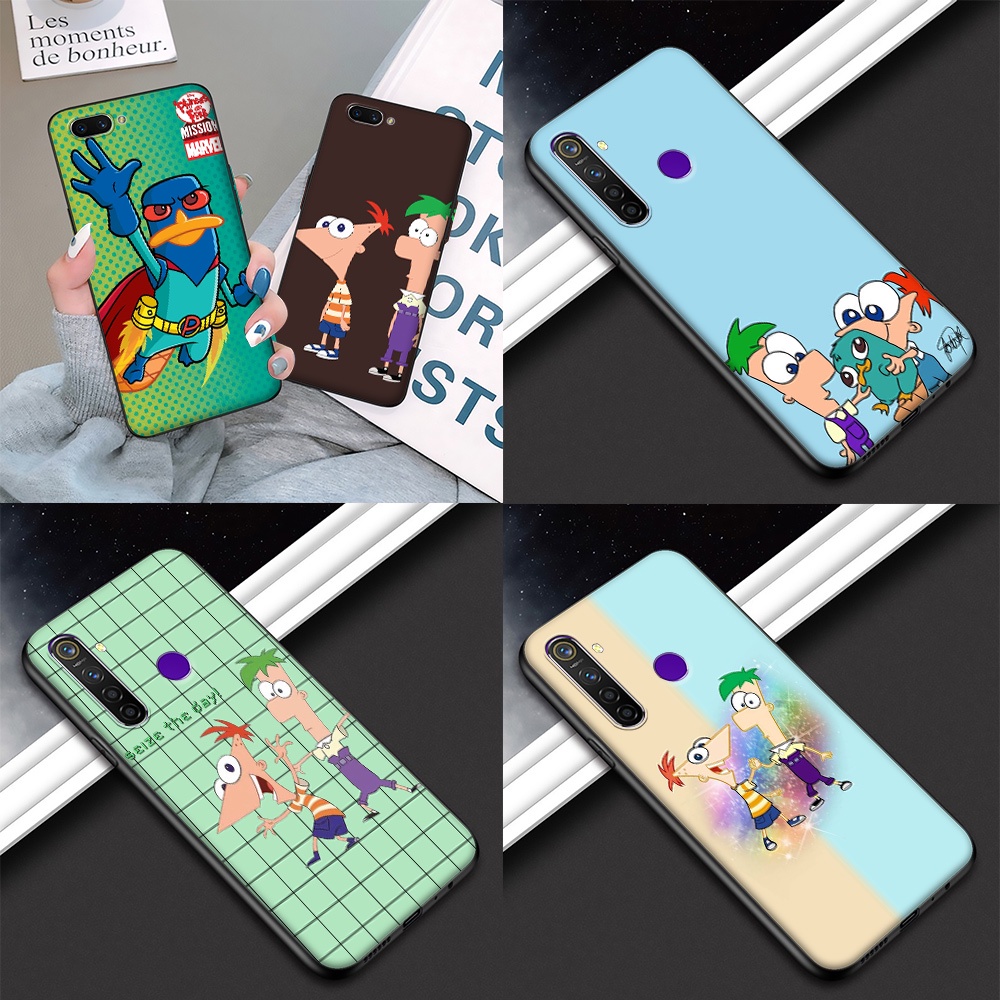 OPPO A53 A32 F11 Reno 2 3 4 Z 2Z 2F Pro 2020 TPU Soft Silicone Case Casing Cover PZ125 Phineas and Ferb