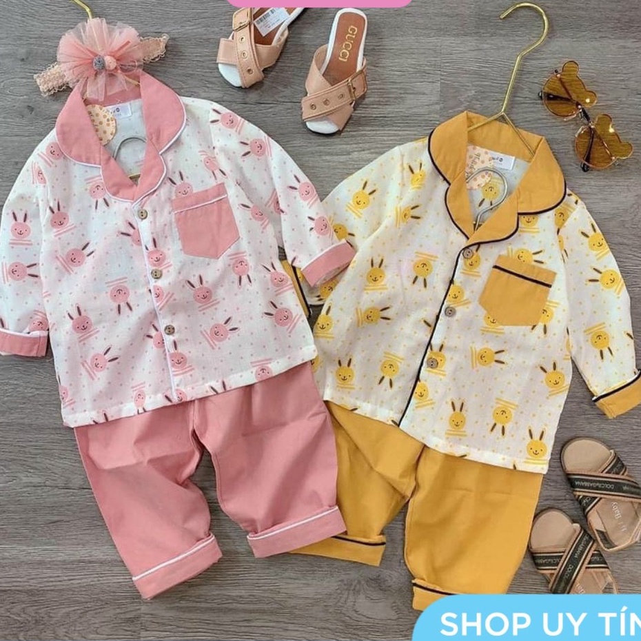 XẢ KHO - Bộ Pijama cao cấp thô đũi mềm cao cấp cho bé 100-130cm