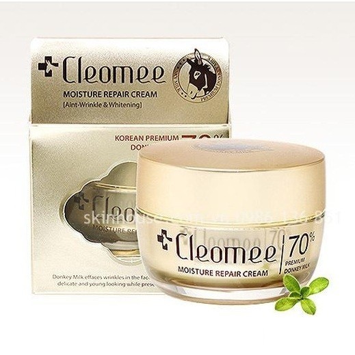 KEM DƯỠNG TRẮNG TÁI TẠO DA CHIẾT XUẤT SỮA LỪA CLEOMEE MOISTURE REPAIR CREAM