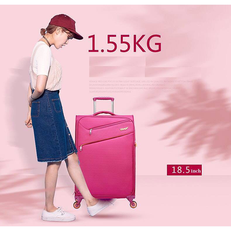 Vali vải siêu nhẹ veraga Anh Quốc