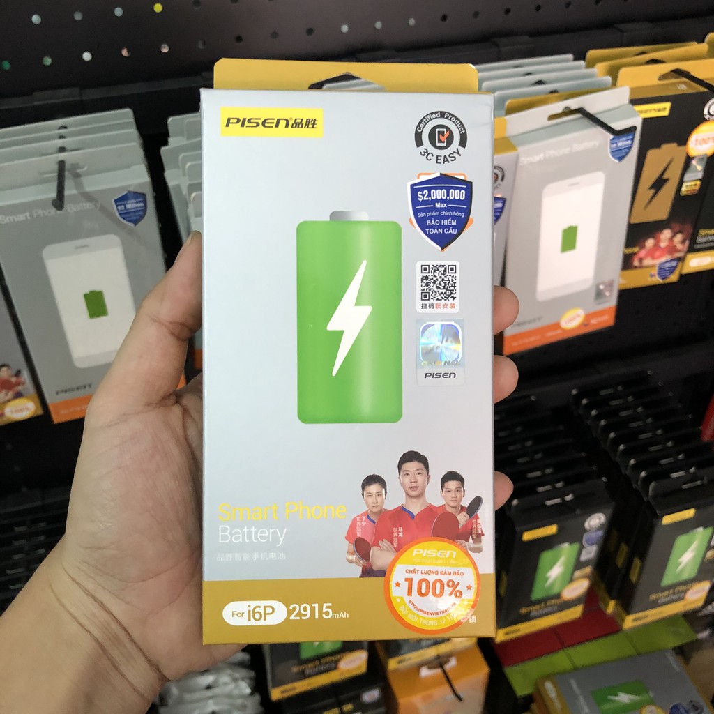 Pin iPhone 6 plus - Chất lượng cao - Chính hãng Pisen