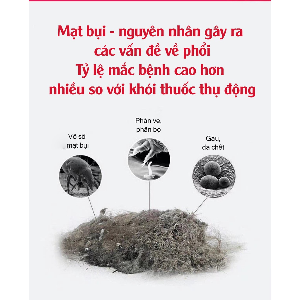 Máy hút bụi giường nệm, máy hút bụi mini không dây sạc pin có tia UV khử khuẩn, hút ẩm không khí, chăn ga, ghế sofa M2