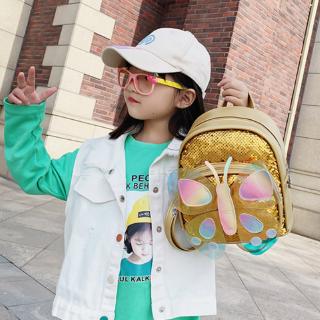 Ba Lô Hình Bướm Lấp Lánh Cho Bé