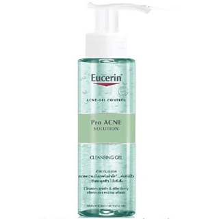 Sữa rửa mặt cho da dầu mụn Eucerin ProAcne Solution Cleanssing Gel 200ml, Đức