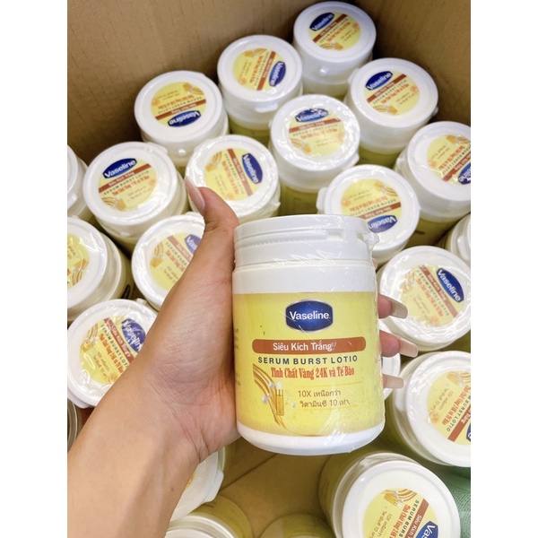 Kích trắng vaseline vàng