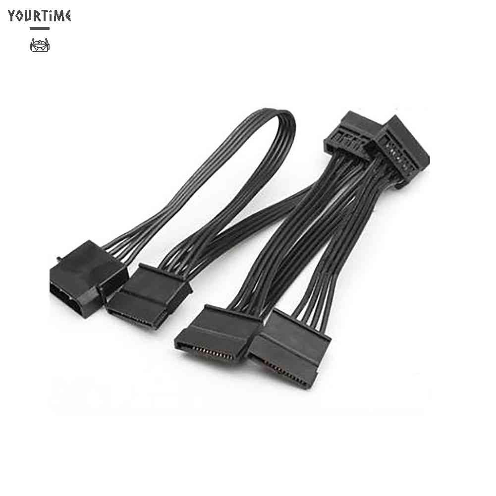 Cáp Chia Nguồn Molex 4 Pin 1 Sang 5 SATA 15 Pin 78cm Chuyên Dụng