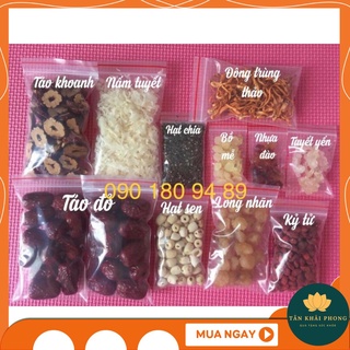 10 Nguyên Liệu Nấu Chè Dưỡng Nhan Tự Chọn