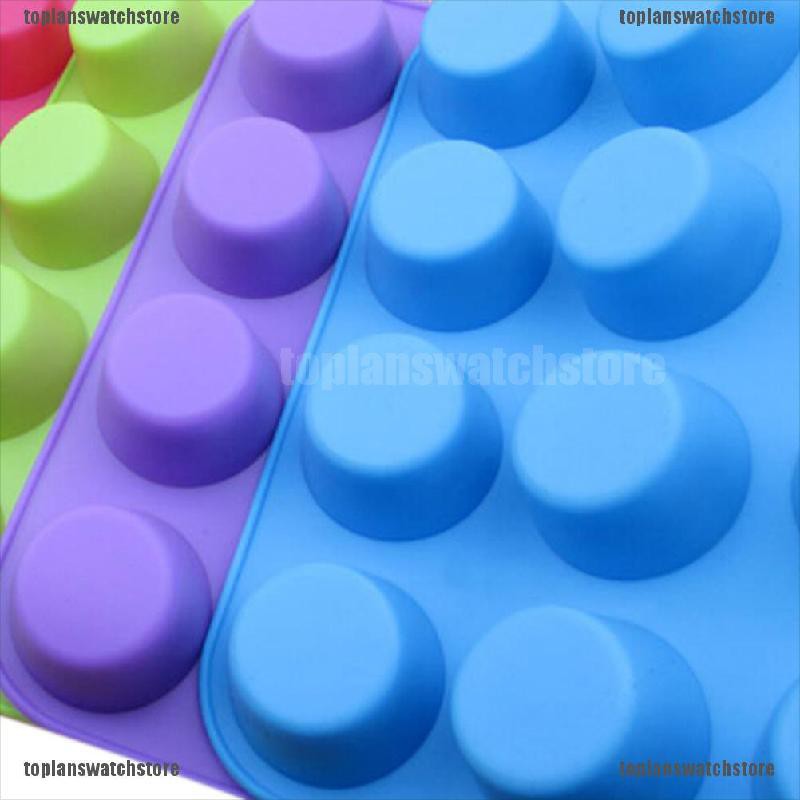 Set 24 Khuôn Silicone Làm Bánh Muffin Mini Tiện Dụng