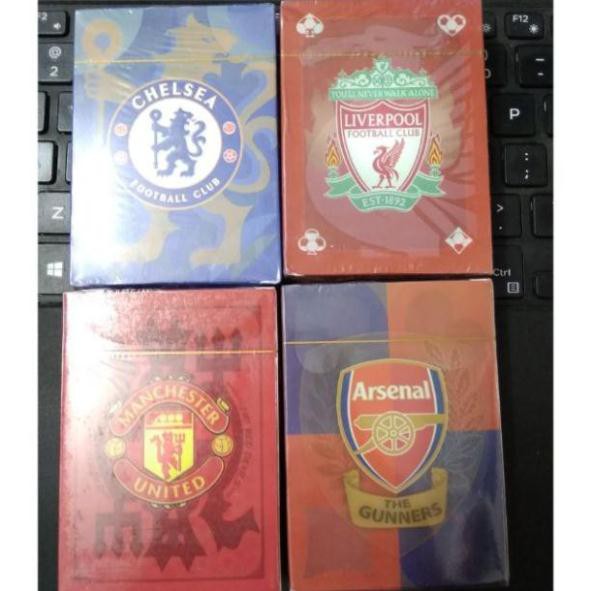 Bộ bài tây tú lơ khơ hình clb bóng đá arsenal Chelsea Liverpool Manchester united