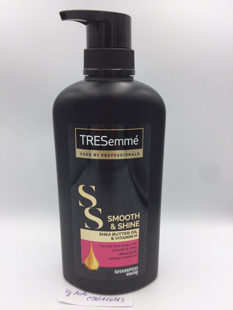 Cặp dầu gội xả Tresemme Smooth Shine Thái Lan 450ml