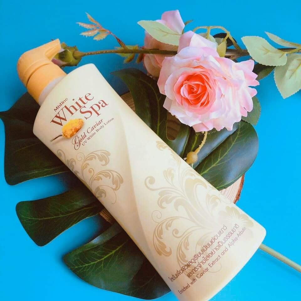 Kem Dưỡng Trắng Da Mistine White Spa 400ml Thái Lan