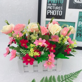 Hàng Rào Hoa Cắm Sẵn