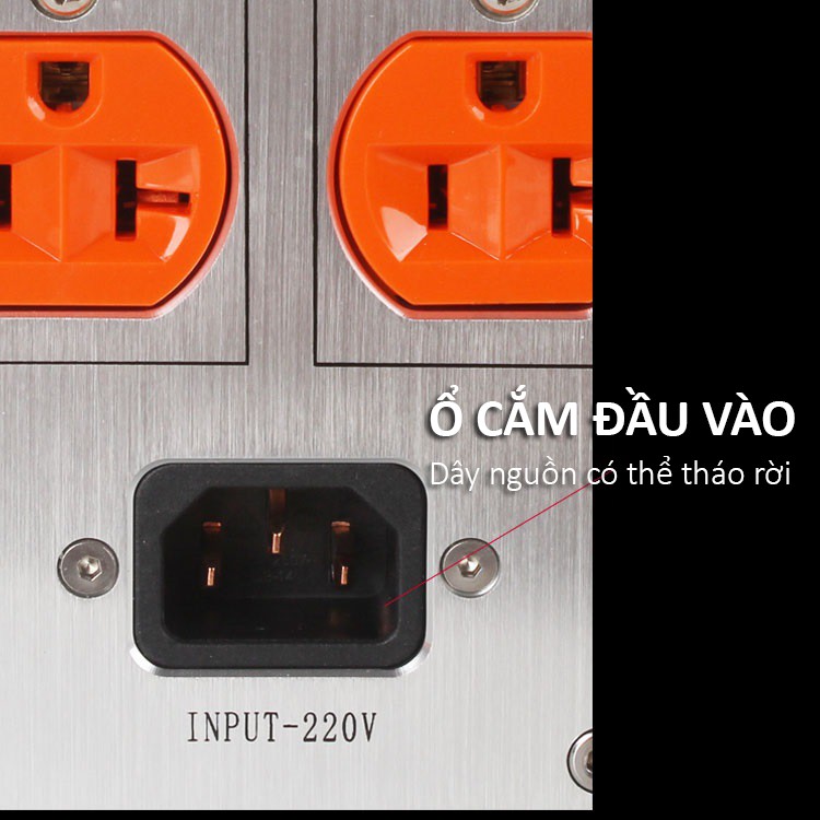 Bộ Lọc Nguồn Điện Biến Áp Cách Ly Audio 220V/100V COWKING PS500 Cao Cấp