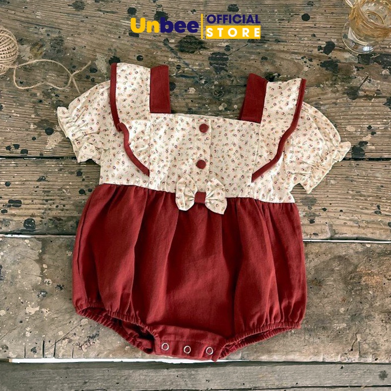 Bodysuit Cho Bé Gái, Body Bé Gái Kèm Nơ Phong Cách Hàn Quốc, Chất Vải Thoáng Mát, Thấm Hút Mồ Hôi - Zun baby - BS031