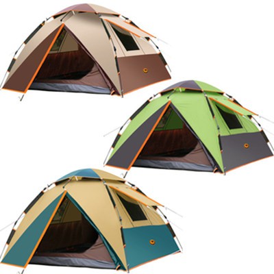 Sa mạc lạc đà lều ngoài trời cắm trại dày 2-3-4 người tự động chống mưa lớn