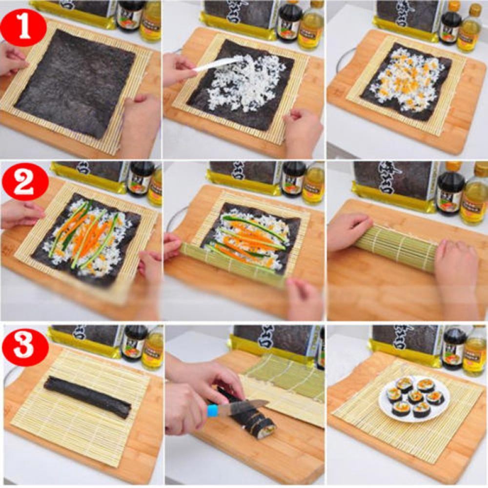 Dụng cụ hỗ trợ làm sushi cơm cuộn tiện dụng DIY