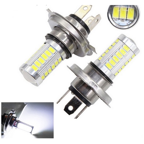 Bóng Đèn Pha Tự Động Phá Sương Mù LED  E6VN / / H4 33 SMD 5630 5730 Cho Xe Hơi ô tô