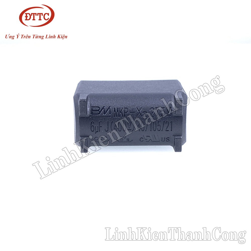 Tụ Bếp Từ BM 6uF 275VAC 400VDC Đứng