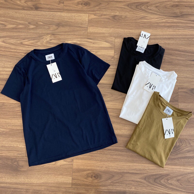 ÁO PHÔNG NAM TRƠN BASIC CỔ TRÒN CHẤT ĐẸP | BigBuy360 - bigbuy360.vn