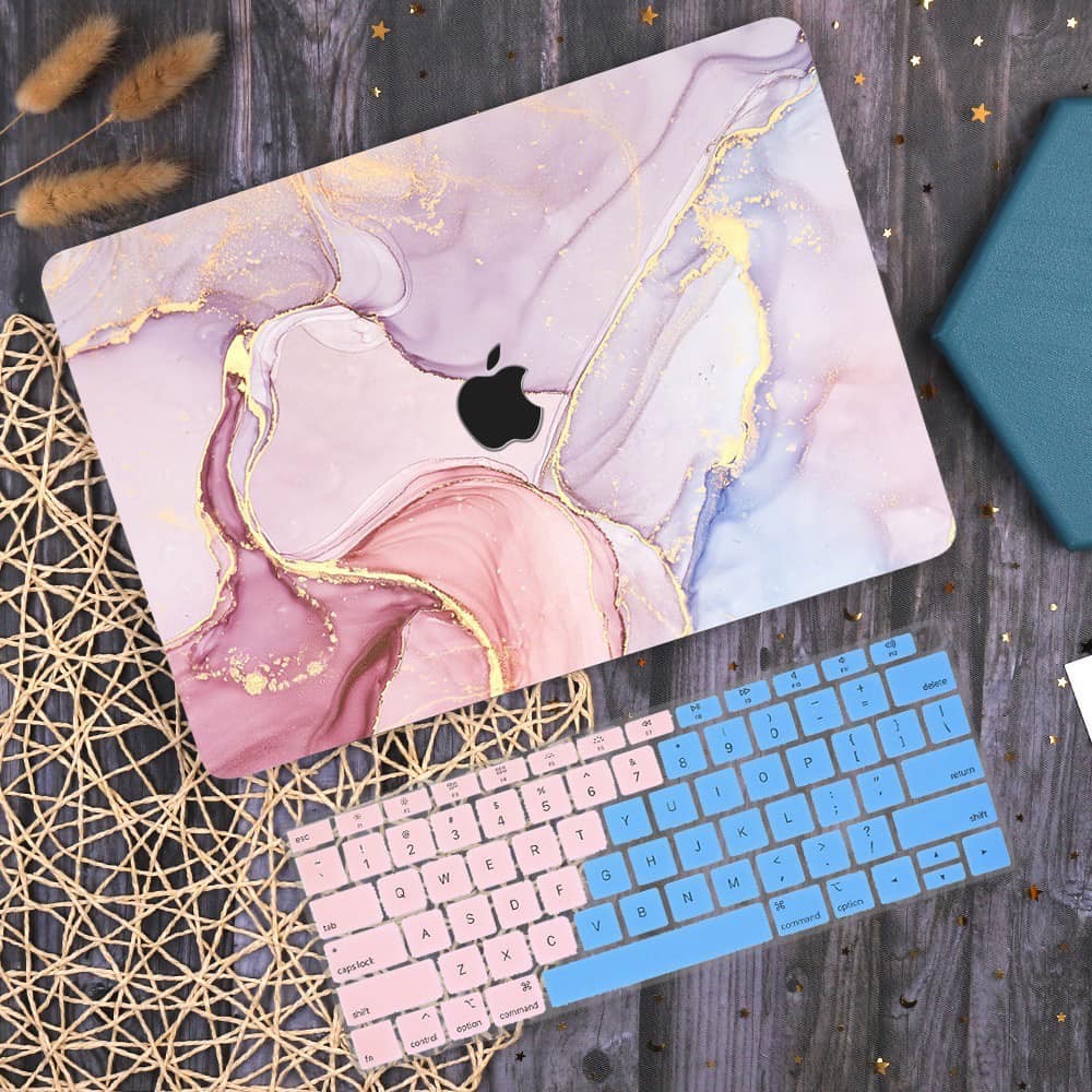 Ốp lưng macbook case Macbook hoạ tiết vân đá cẩm thạch siêu đẹp siêu sang kèm phủ bàn phím