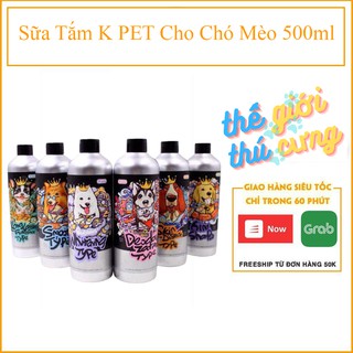 Sữa tắm k pet cho chó mèo 500ml