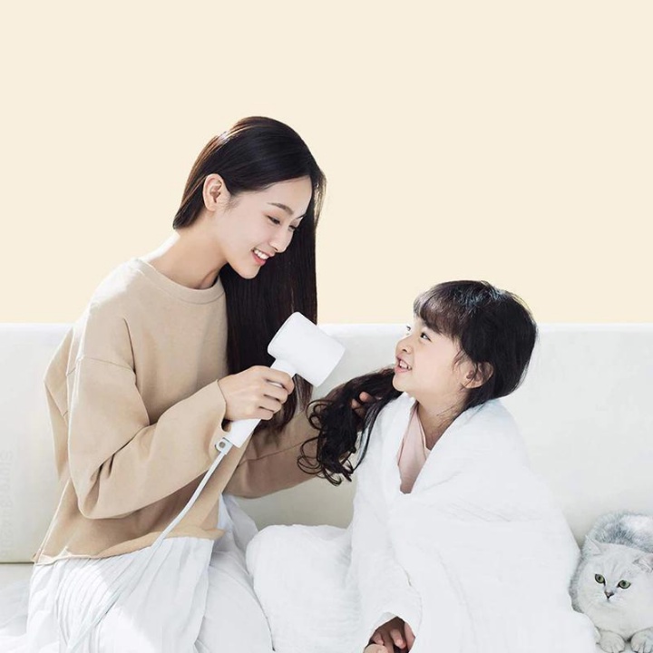 Máy Sấy Tóc Xiaomi Mijia H300 Ion Âm, Làm Tóc Chuyên Nghiệp, Có 3 Chế Độ Nóng- Mát- Lạnh, Không Gây Hư Tổn