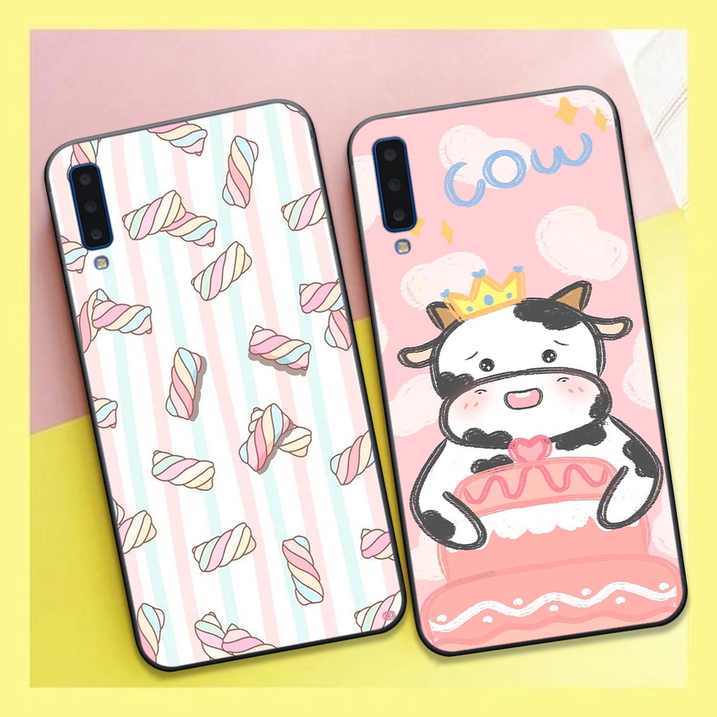 Ốp lưng Samsung A7 2018 / A9 2018 bắt mắt, siêu đẹp. Vỏ lưng SS in hình màu sắc tươi sáng cực đẹp mắt