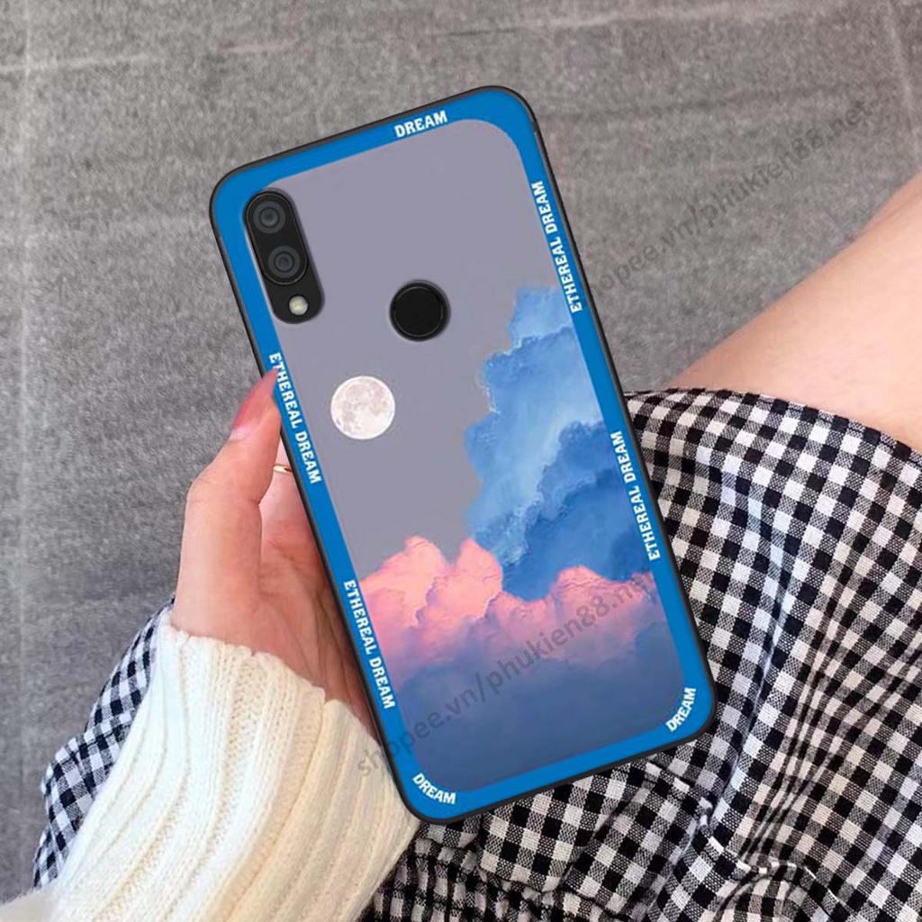 Ốp Xiaomi Redmi 7 hình vũ trụ, mountain, cloud phong cách cá tính
