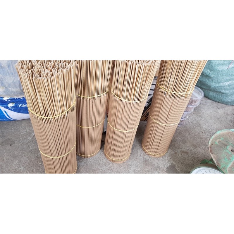 Sỉ NHANG TRÂM SẠCH NHÀ LÀM 1kg hon 750 que cao 39cm x3mm #nhangtram #trầmhương