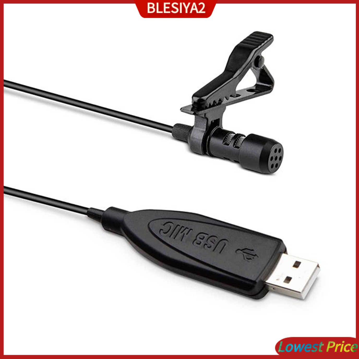 Micrô USB đa hướng kẹp ve áo tiện dụng cho máy tính