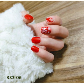 Móng tay giả đính đá thời trang nữ đẹp sét 24 móng giả