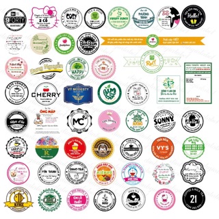 IN TEM DÁN CHAI, DÁN LY