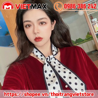 💎 Khăn Lụa Kích Thước 100x8 cm Đa Năng Thời Trang Phong Cách Hàn Quốc