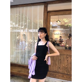 Váy 2s bản to rúm eo