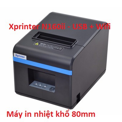 Máy in hóa đơn nhiệt N160ii Xprinter N160 USB+Wifi