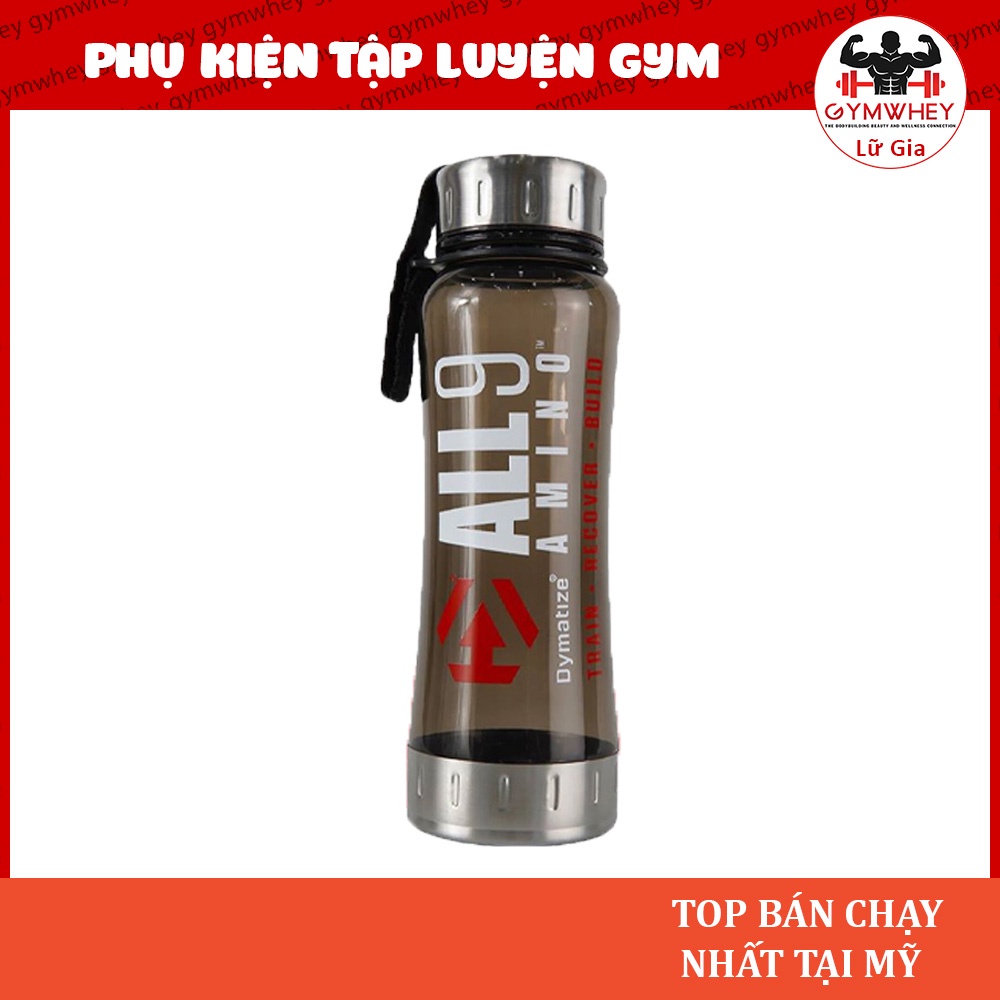 [GIÁ TỐT NHẤT] Bình Nước Nhỏ Xinh Cực Bền DYMATIZE SHAKER ALL 9 1N 400ML