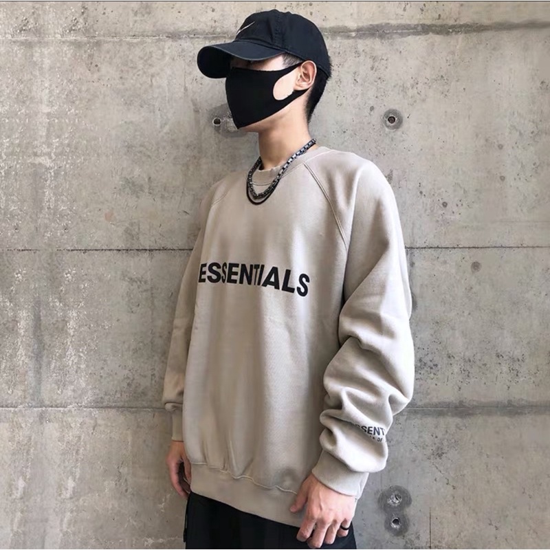 [Mã 12FASHIONSALE1 giảm 10K đơn 50K] Áo sweater Essentials ,áo nỉ cao cấp dáng rộng unisex street style , Cocmer_vn | BigBuy360 - bigbuy360.vn
