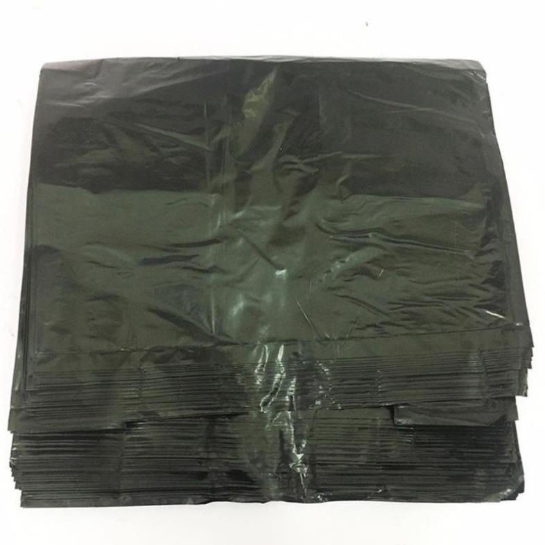 [1kg] Túi nilong đen hai quai Đen / túi bọc xốp / túi đóng hàng / túi đựng rác