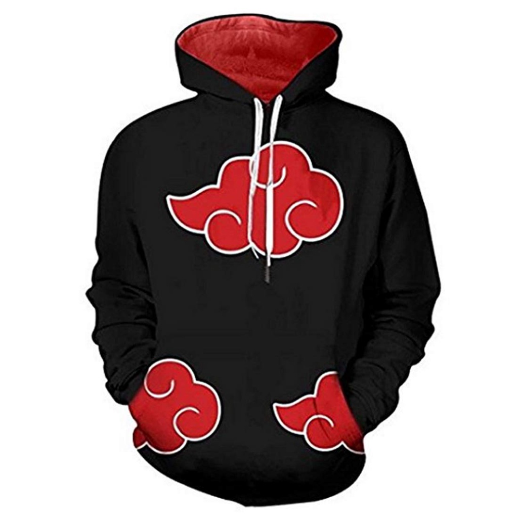 Áo hoodie in hình 3D nhân vật Anime Naruto thời trang HUQISHA